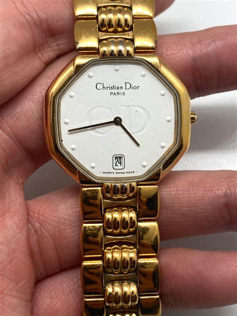 christian dior vintage watch price|dior watch original price.